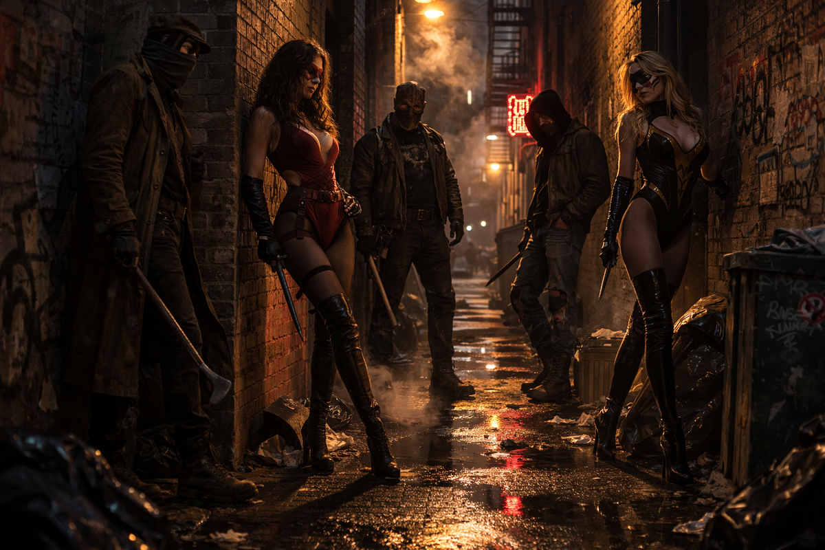 Vigilante or Villain? Open world RP