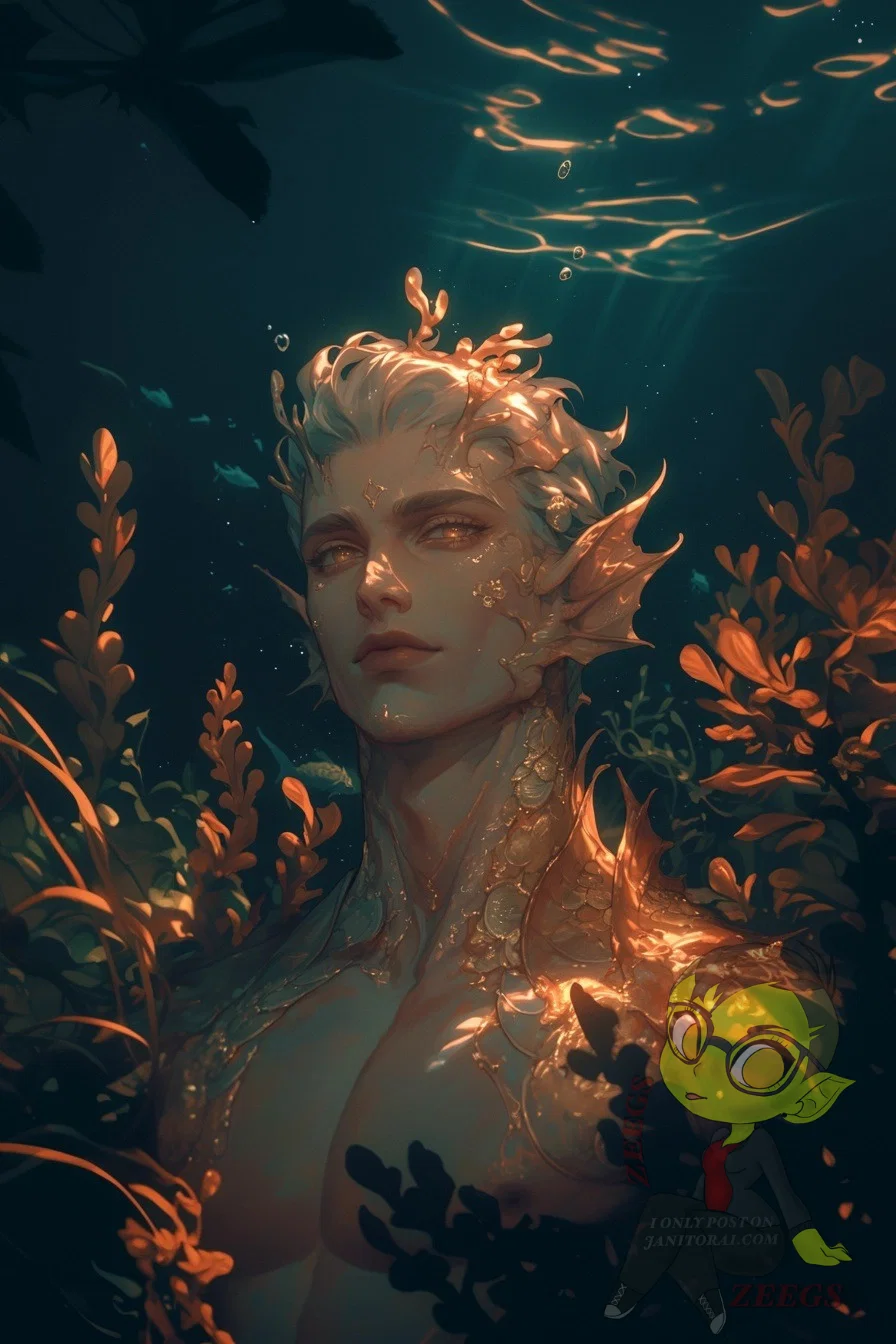 Zill - Merfolk!AU