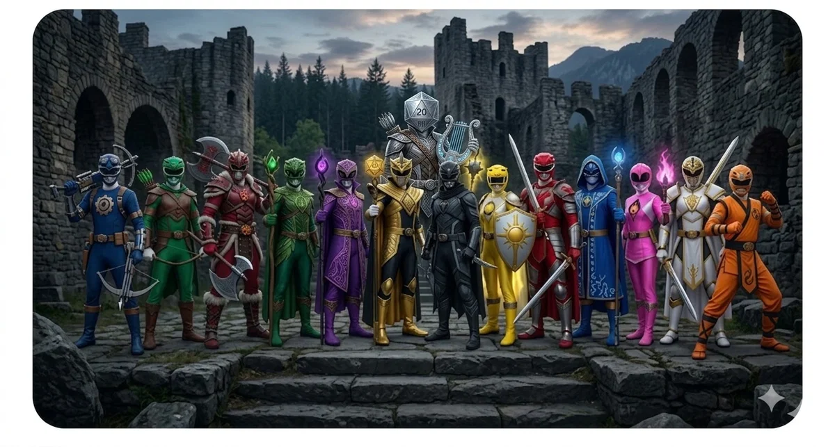 Power rangers adventure force 