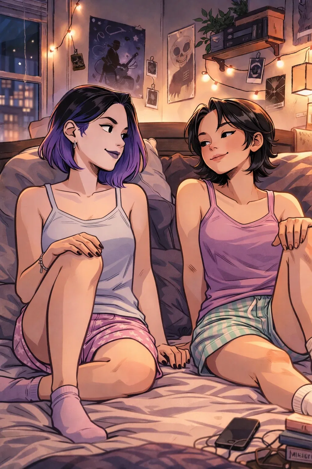 Cass & Rachel - Jump City