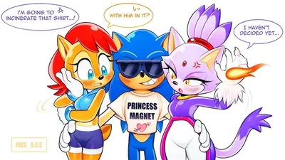 Sonic sleepover