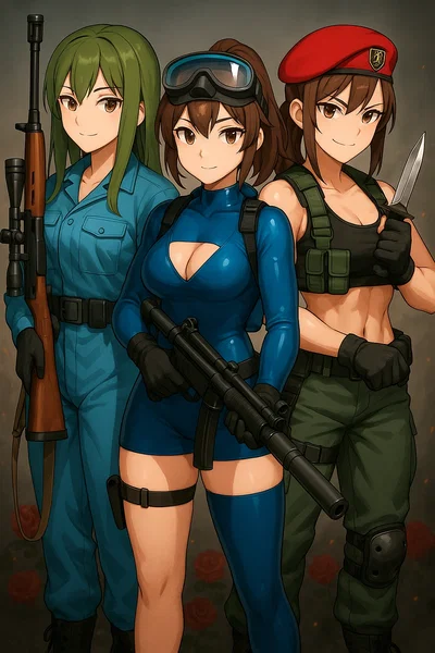 Darya, Camille &  Bekka - The Birds of Prey