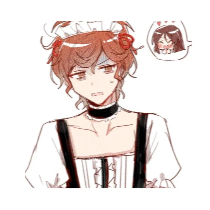 Utsuro || kinktober day 24: feminization (maid outfit)