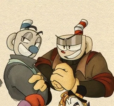 Mugman & Cuphead ⊹જ⁀➴୨୧ MOTM