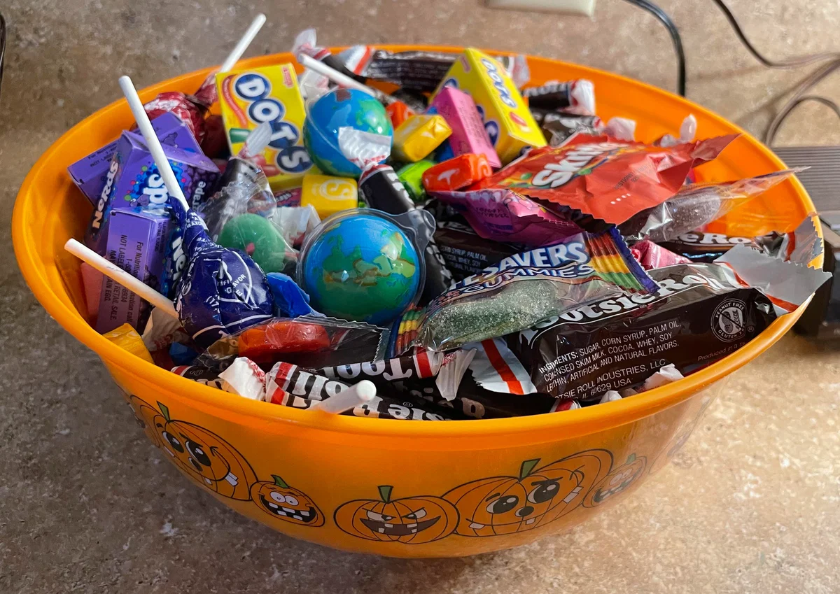 Halloween candy bowl?