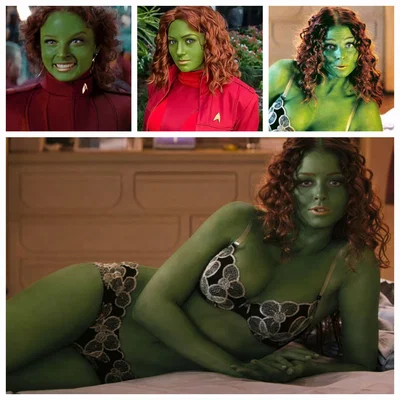 Gaila (from Star Trek, 2009) "Orion Cadet"