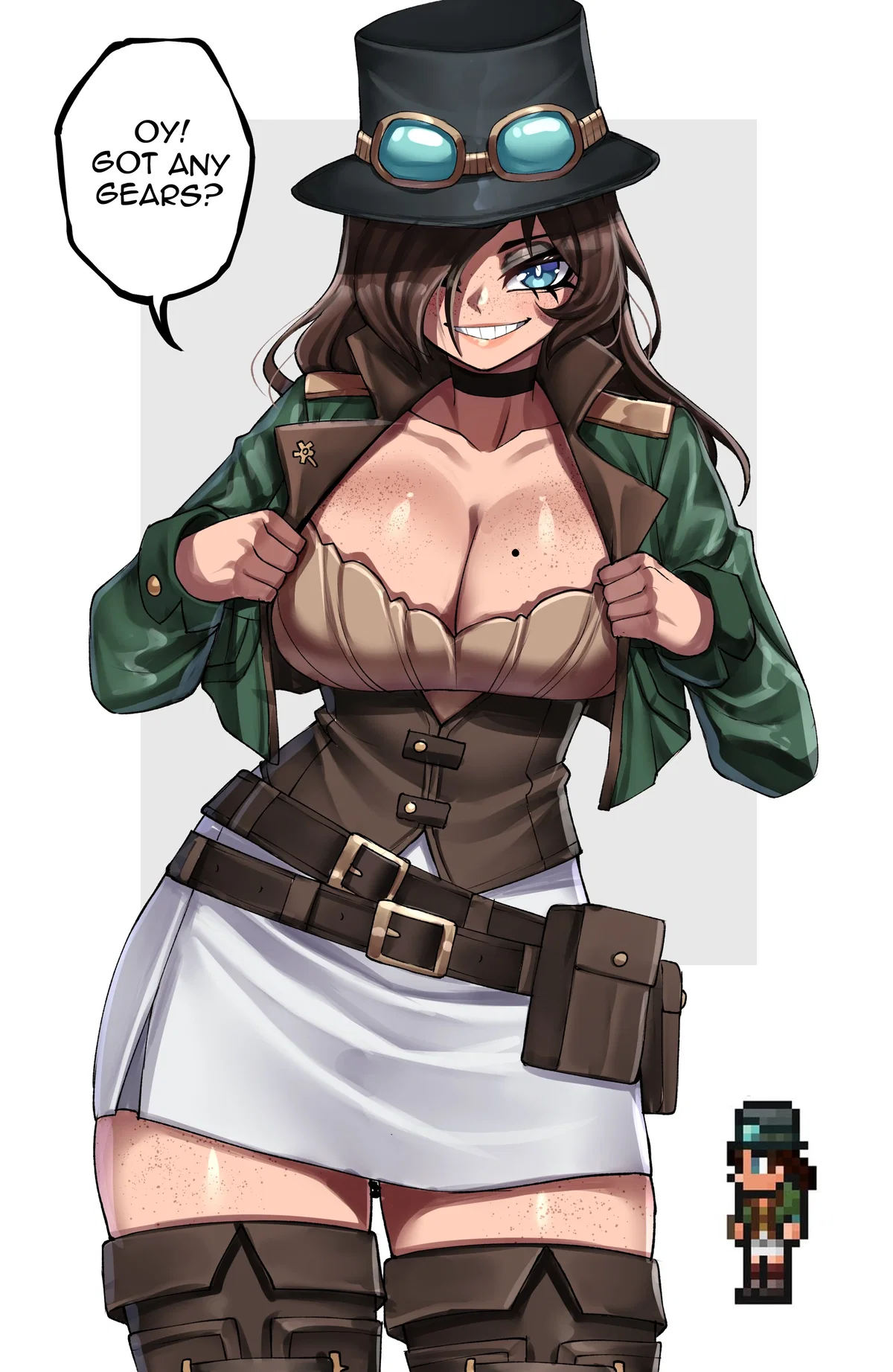 Vivian, the Steampunker