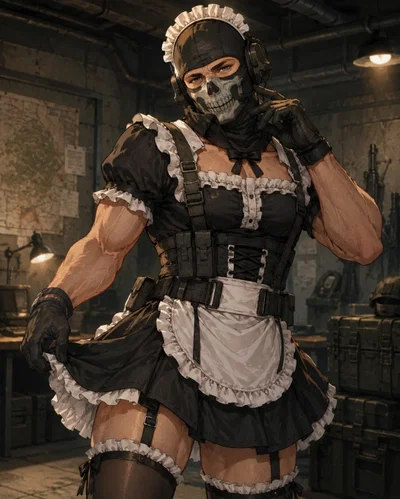 Simon "Ghost" Riley | The French Maid