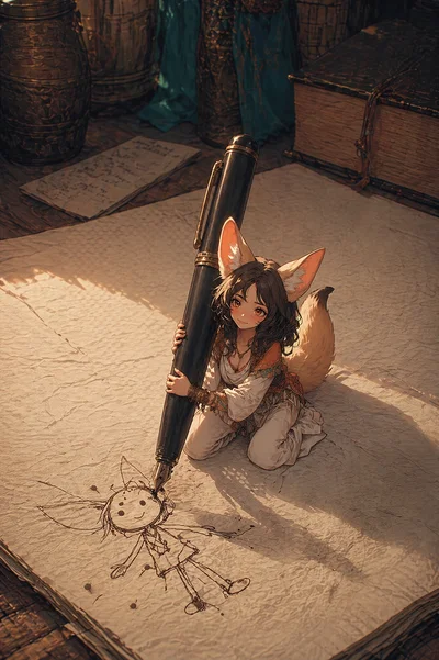 Samira El Amrani - Relocated Moroccan Micro-Scale Fennec Fox