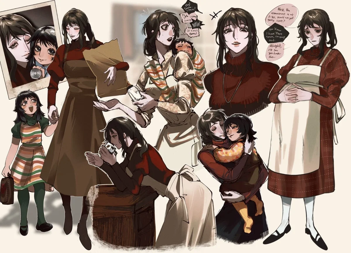 Sonia, the distressed single mother