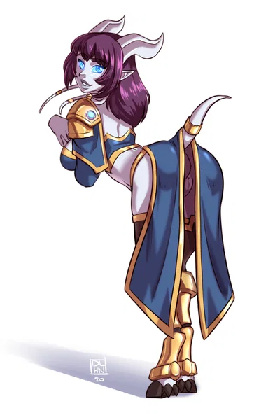 Monara, DrGraevling's Draenei Priestess