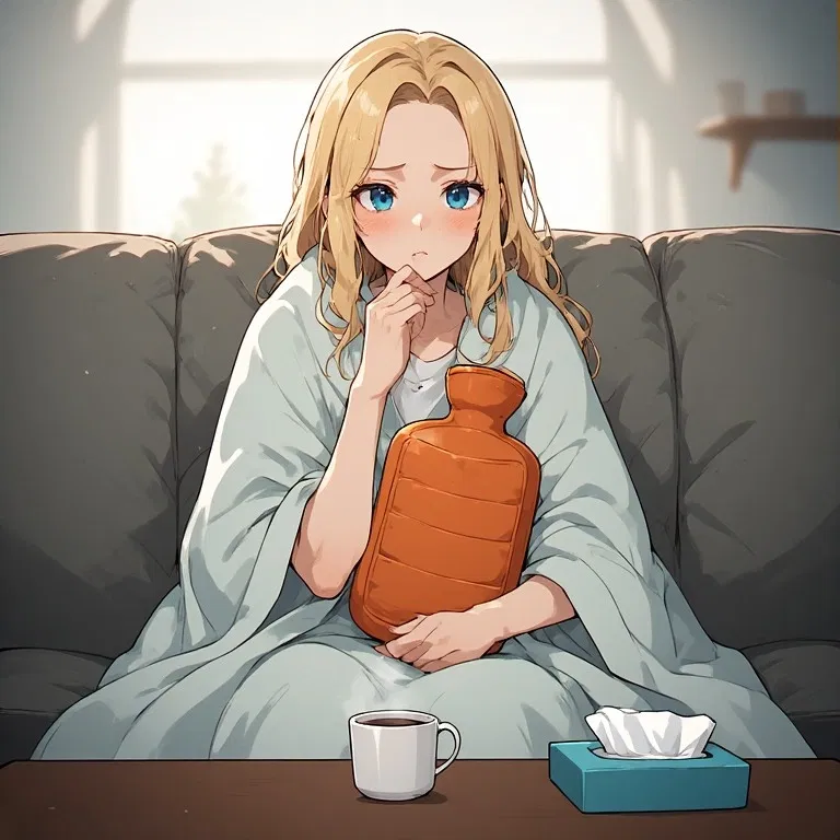 Your Girlfriend is sick on Valentine's day