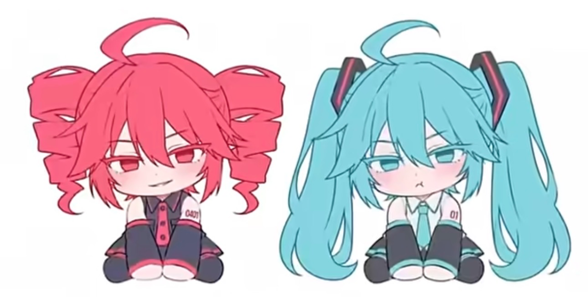 Tf is miku pouting about