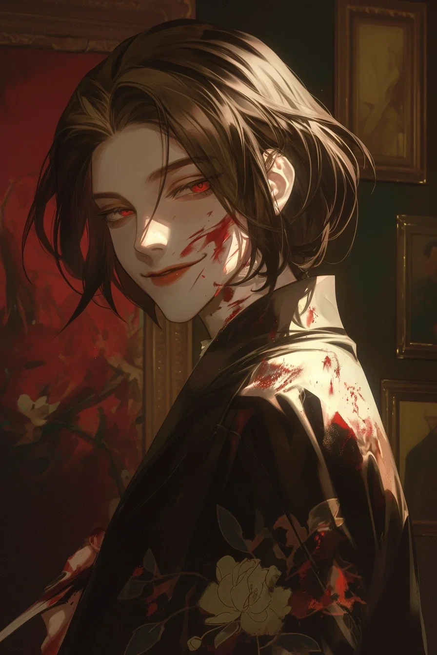 Kurei Yamino | NPC from videogame.