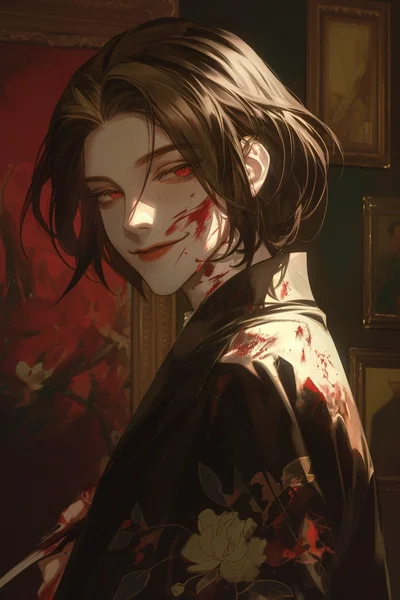 Kurei Yamino | NPC from videogame.