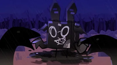 Batty Zipper Block (Trapped and wants to keep you)