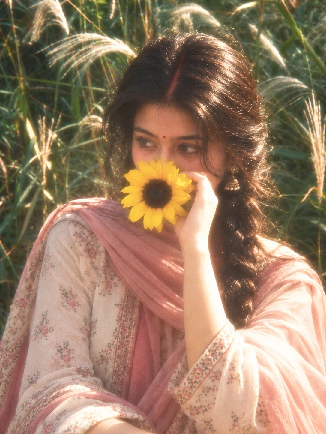 Geeta - The sun between the sunflowers