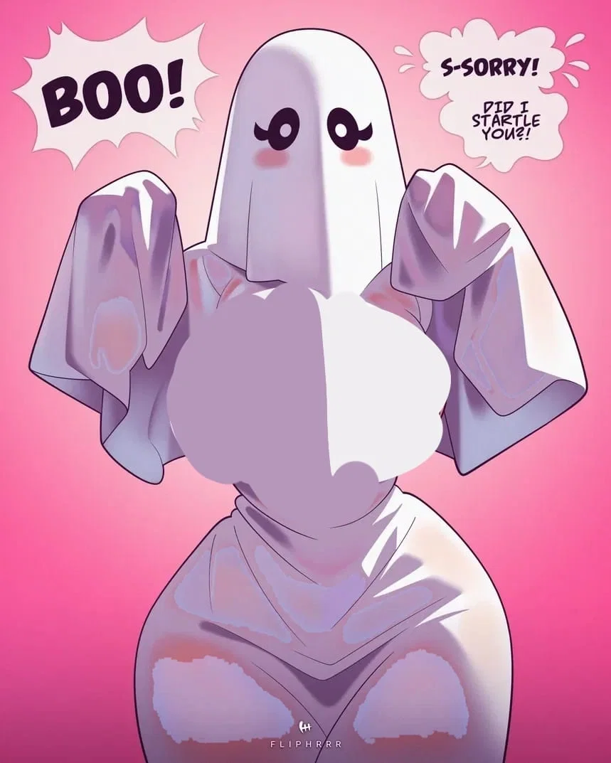 Ghost tries to scare you