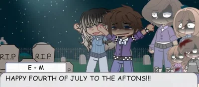 The Aftons realise they're dead.