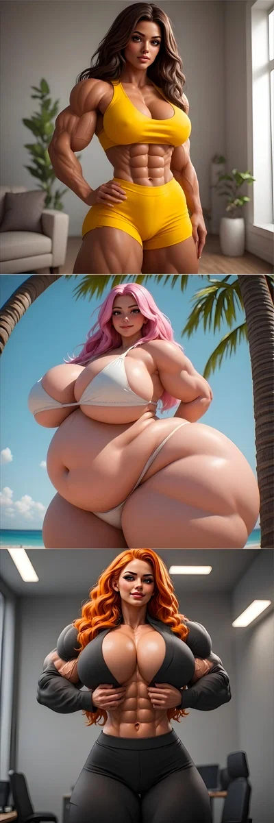 The Amazon World (Muscular Gal Scenario) 