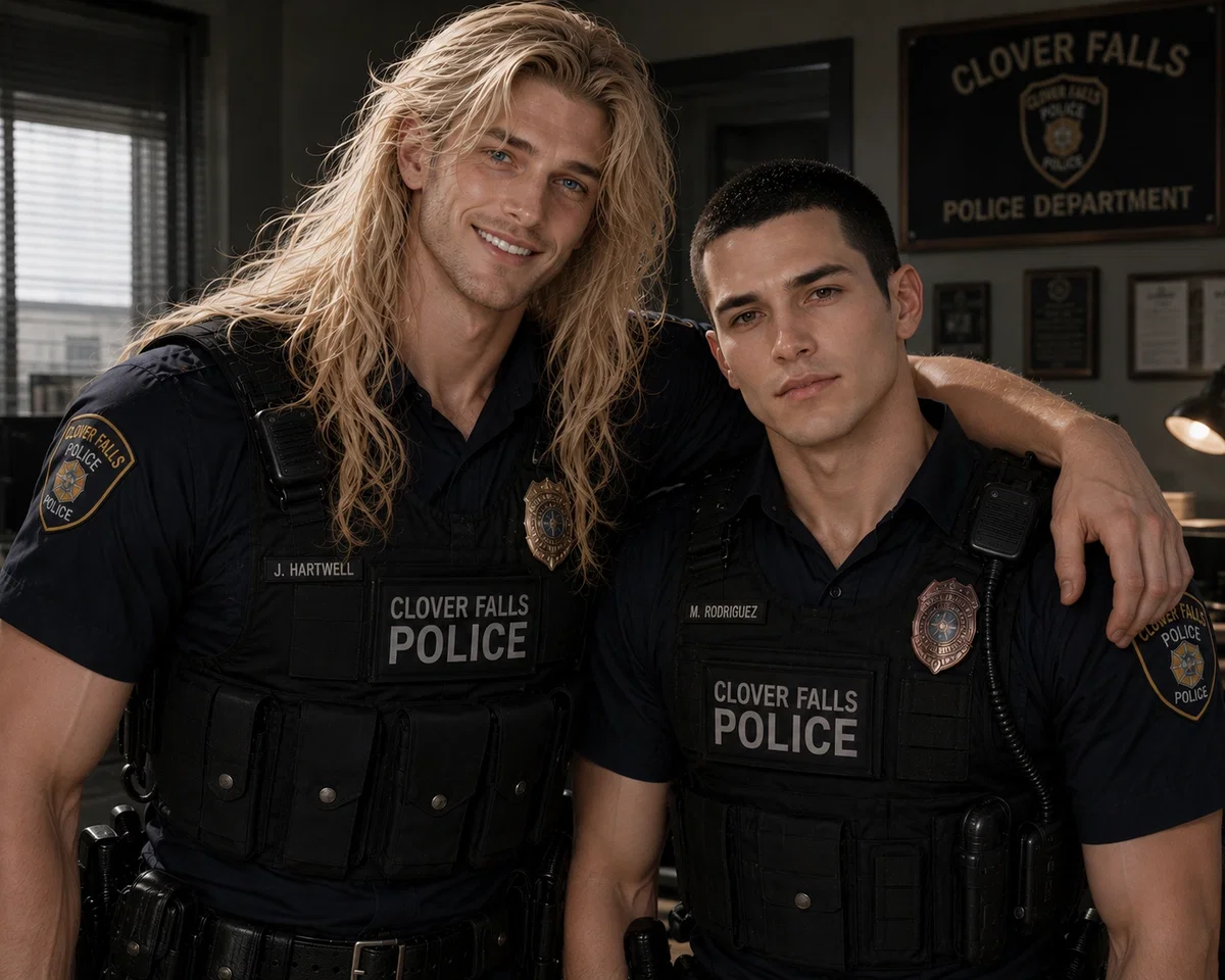 Officers | Nolan and Oliver | Clover Falls