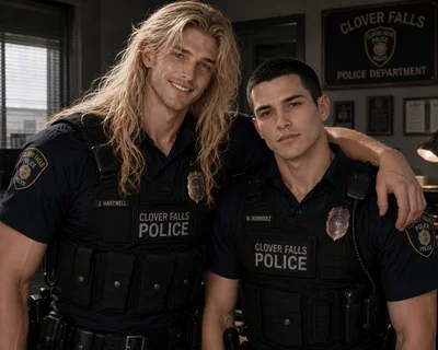 Officers | Nolan and Oliver | Clover Falls