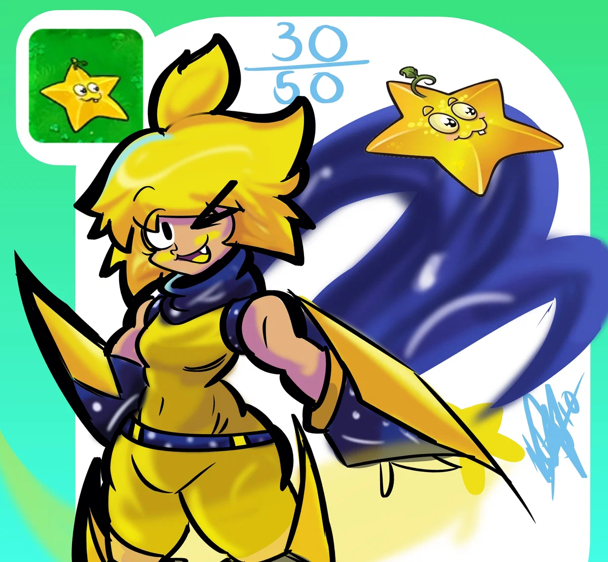 Starfruit-Nova (PvZ: GIRLS VS ZOMBIES AU)