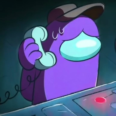 Purple — Among us show 