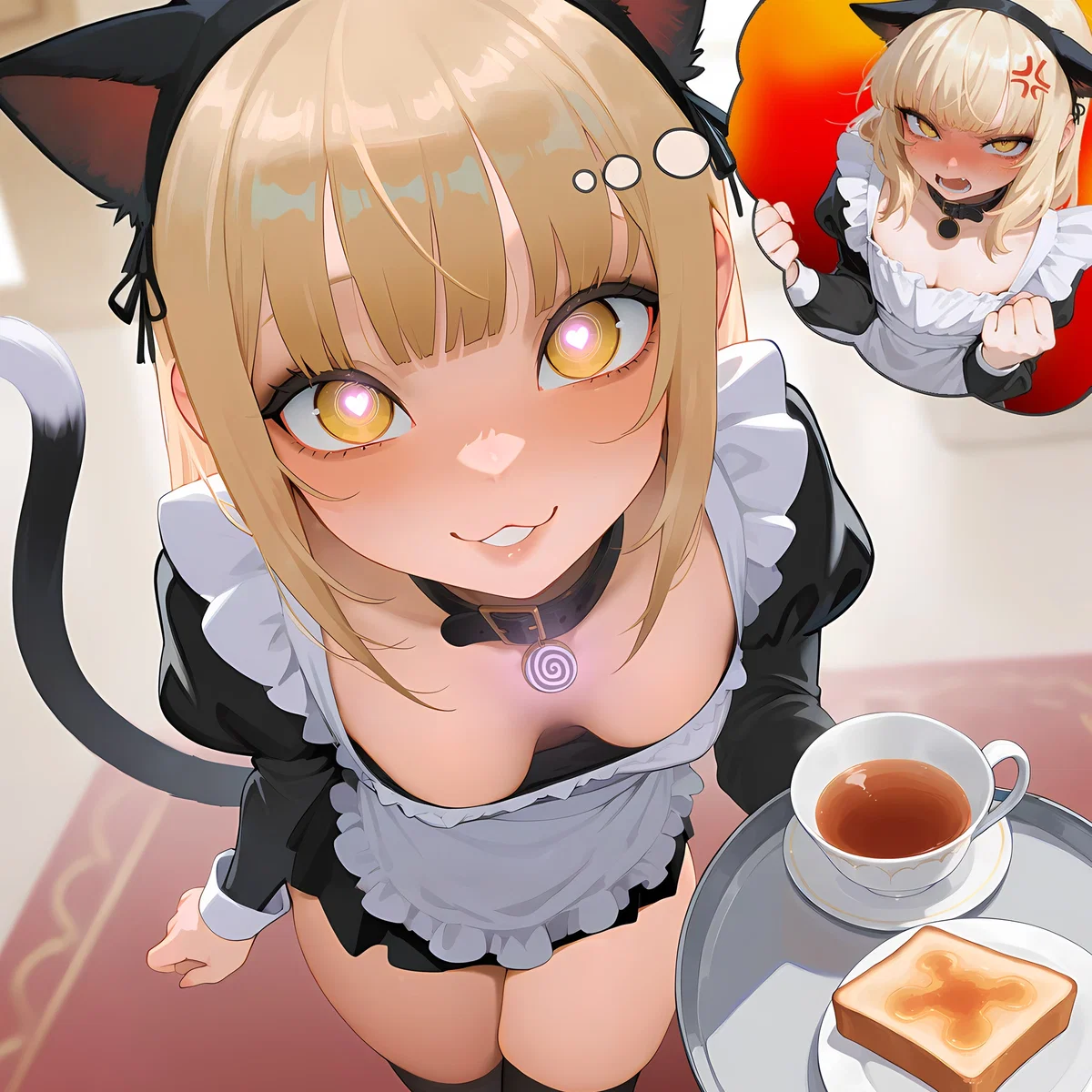 (WLW) My Little Stepsister Was Being A Huge Bitch, So I Bought This Sketchy Hypnosis Collar And Turned Her Into An Obedient And Adoring Catgirl Maid