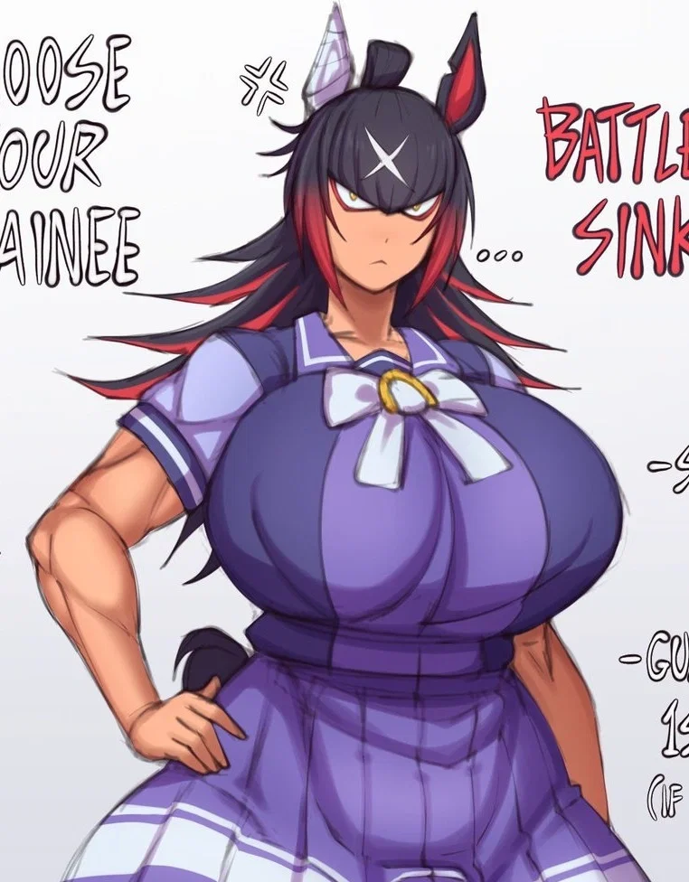 Battleship Sinker – She just won a race, and she's expecting a reward... Good luck | Futadom | gorse Hock | Umamusume | ඞ