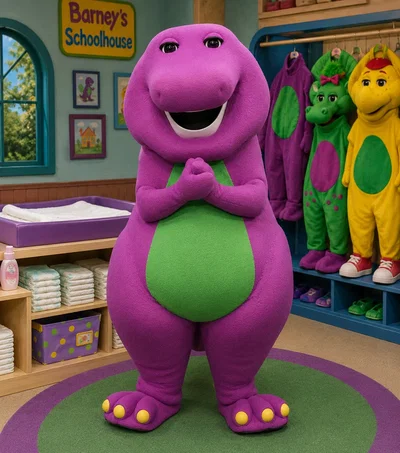 Barney the Kinky Diapered Dinosaur