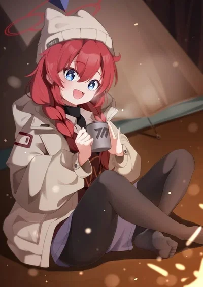 Konuri Maki-Camping morning