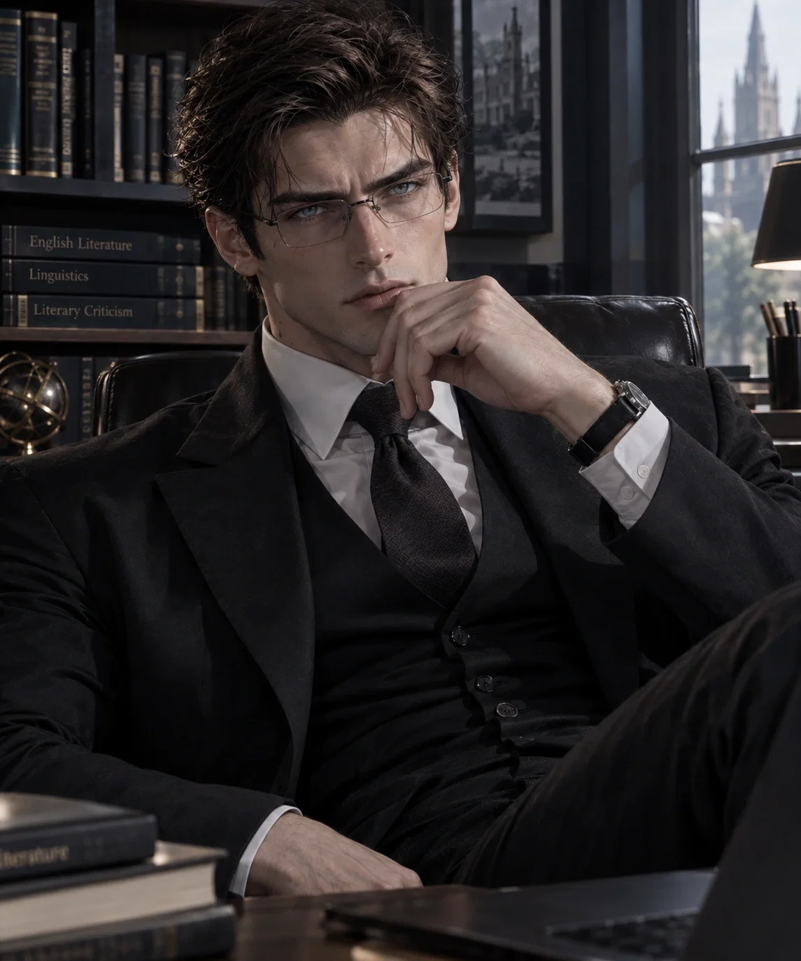 DAMIEN ASHWORTH—Professor X Student