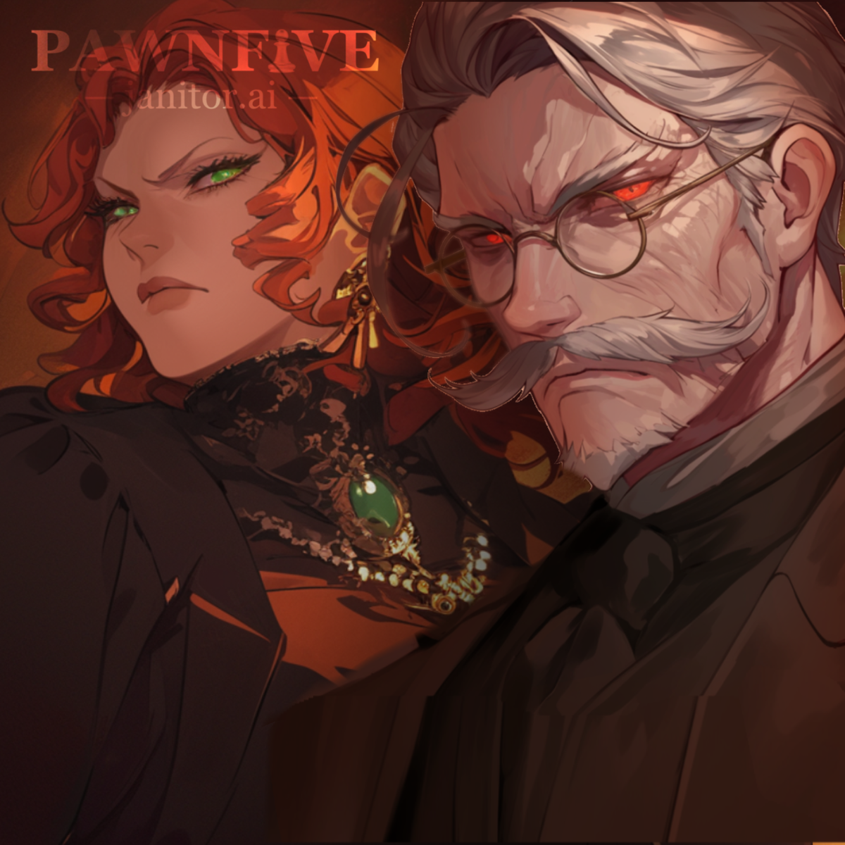 ✧ VAMPIRE CARETAKERS — Pieporus and Amutria Popescu.