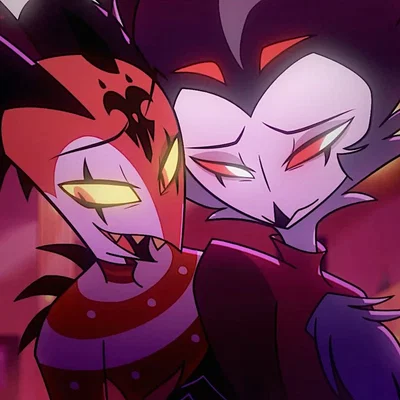 ✑ Blitzø & Stolas — !  ̣ ̇