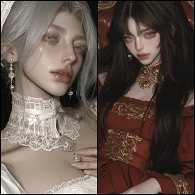 (1k Special!) New Servant - Nerissa Corvenne  & Amara Caelith