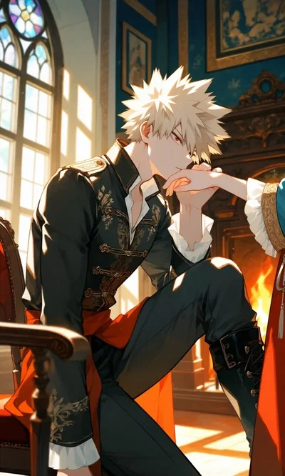 Katsuki Bakugo (Swan Princess Au)