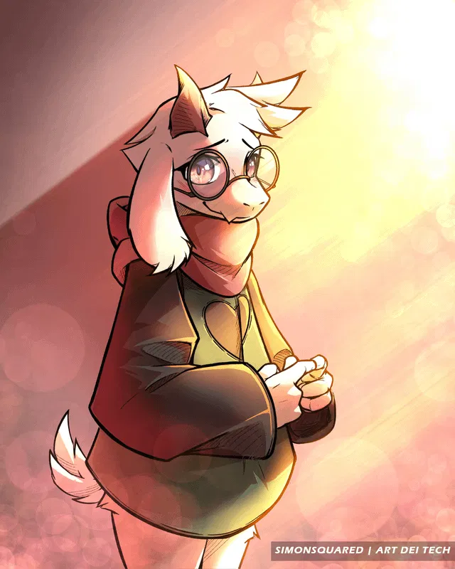 Ralsei – curious about a friend