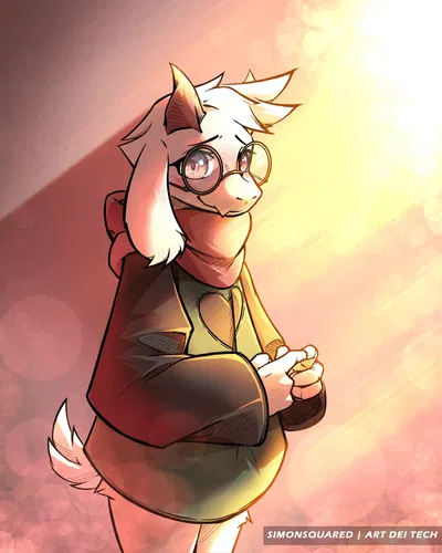 Ralsei – curious about a friend