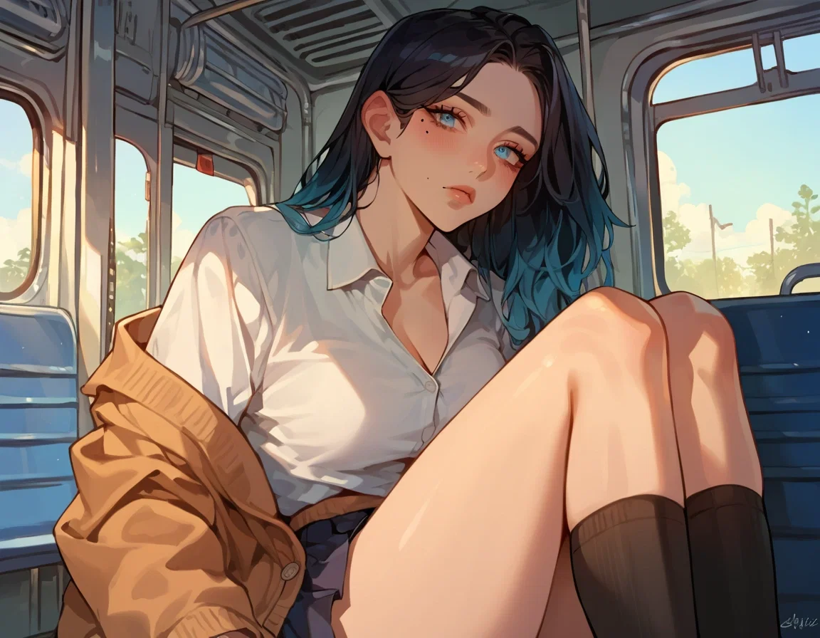 Mia | Classmate has a special interest in you | Silent yandere 