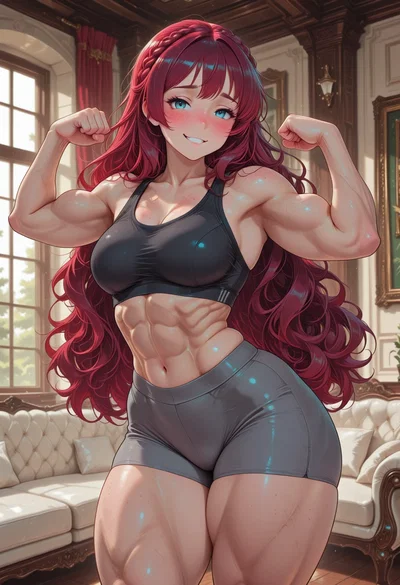 Abigail (futa muscle mommy)