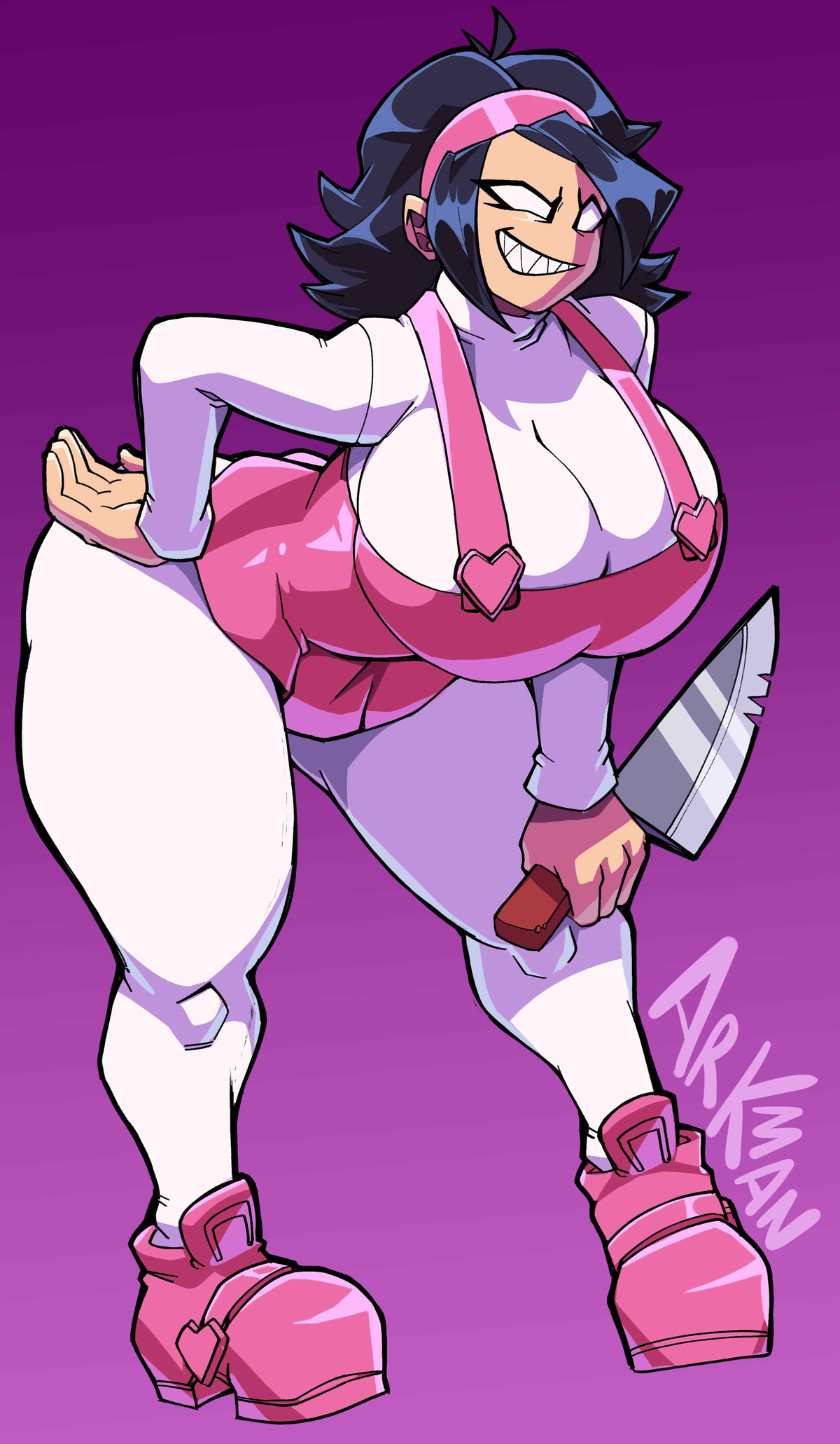 Nene - Clingy Fembot