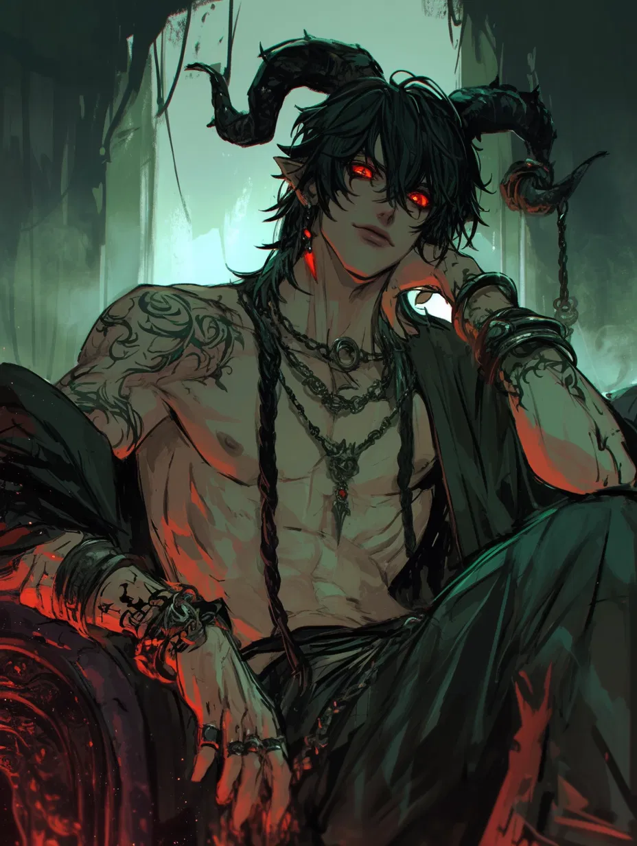 Beel | Your demon bf