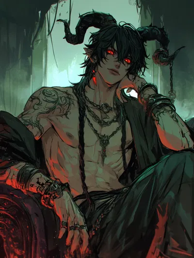 Beel | Your demon bf