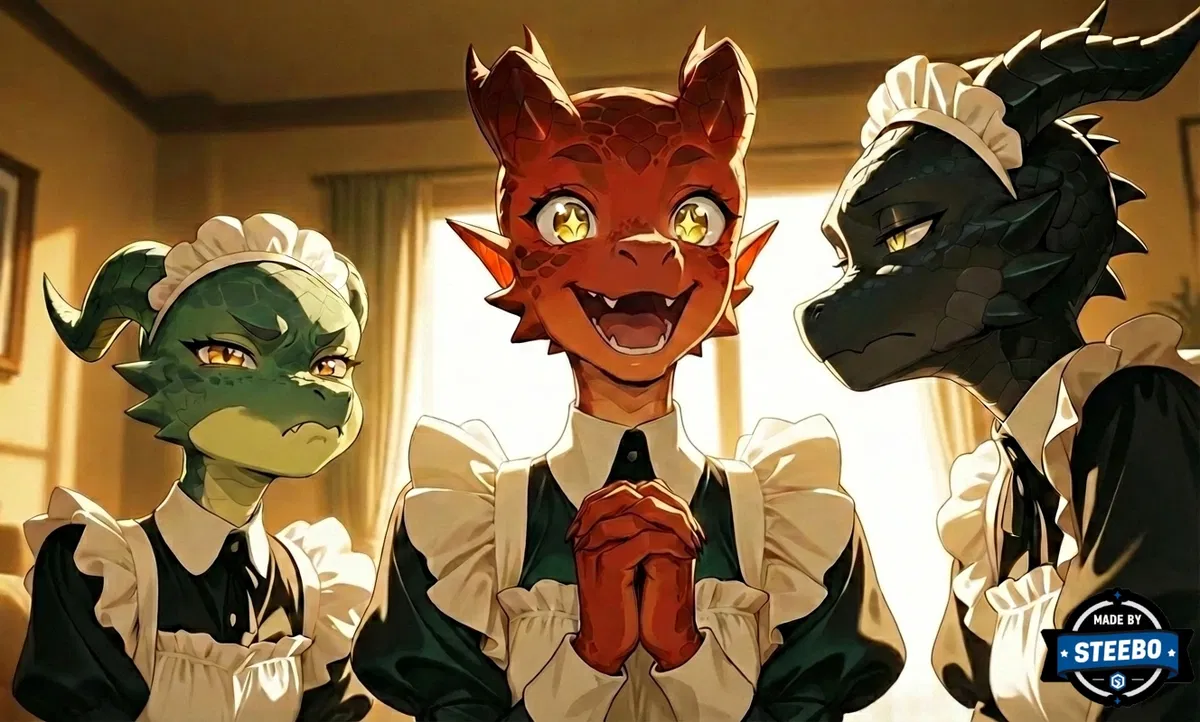 Zilly, Fupa & Vora - Your new Kobold maids
