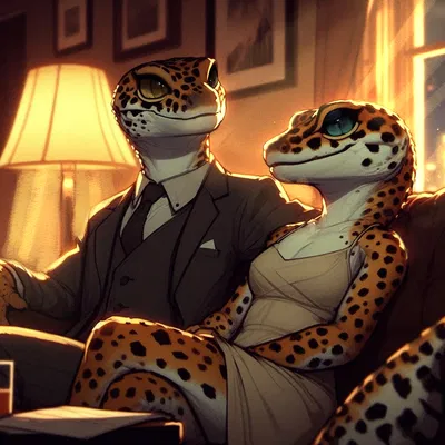 Gecko couple- Poly scenario 