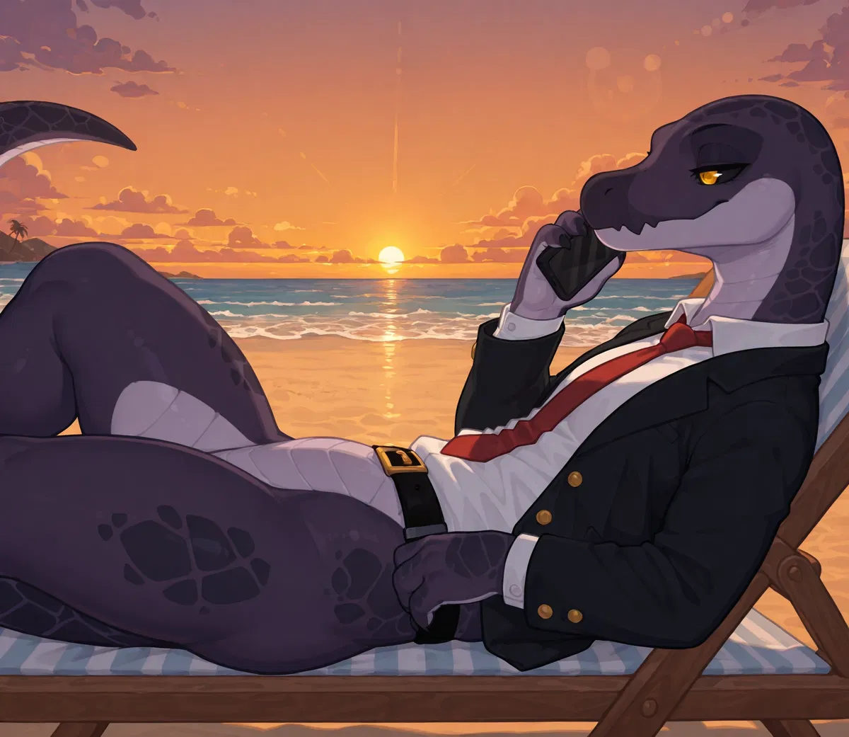 Malik Krillwright - Resident Banker/Retired Hitman