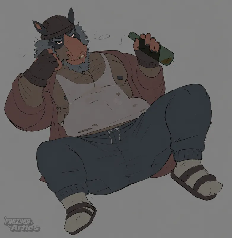 Homeless horse