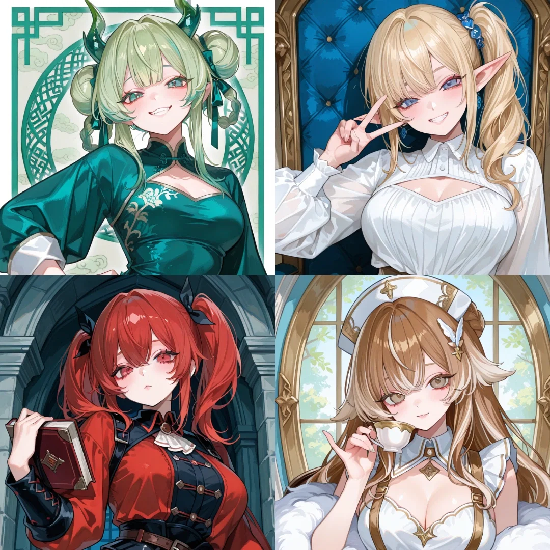 Multilingual Isekai Girls