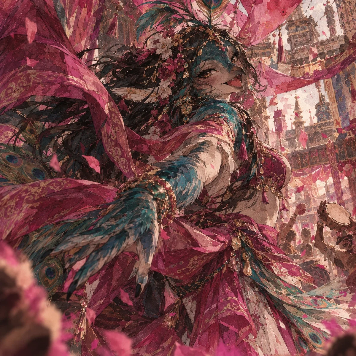 PEACOCK PERFORMER | ANISHA